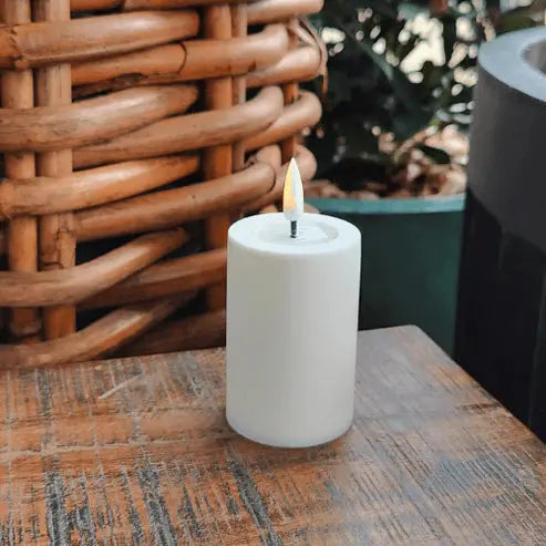 Outdoor LED-Kerze Deluxe Homeart D5 x 7,5 cm