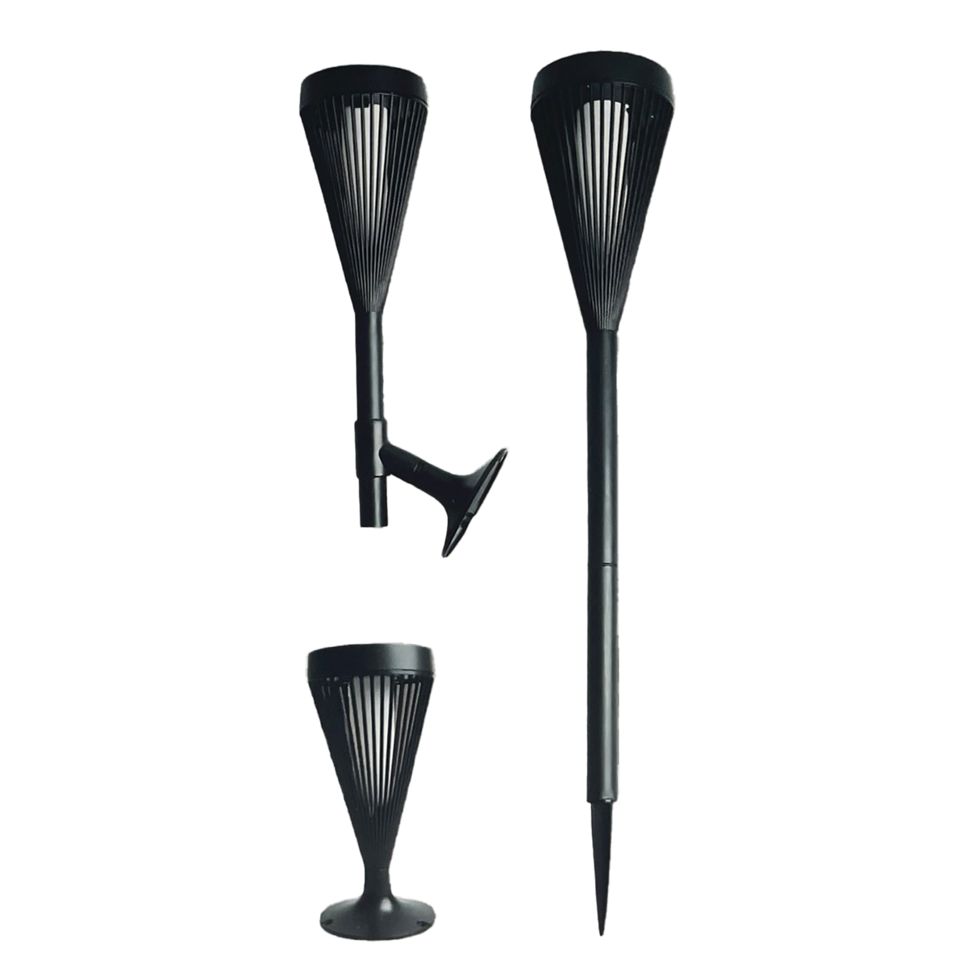 LED Solar-Gartenfackel 3-in-1 - Nordicflame-de