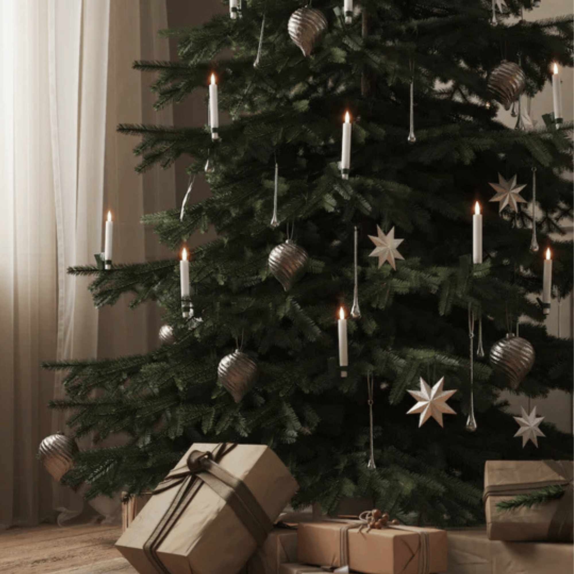 LED Weihnachtsbaumkerzen: Sicher, kabellos & stimmungsvoll mit Timerfunktion für Weihnachten