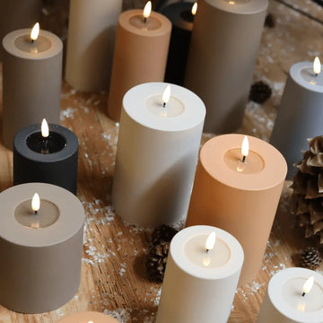 Inspiration für den Einsatz unserer LED-Kerzen im Außenbereich - Nordicflame-de