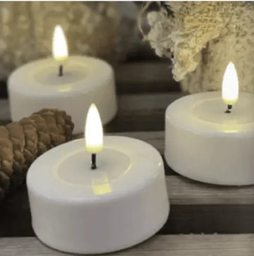 LED Teelichter mit 3D flamme - Nordicflame-de