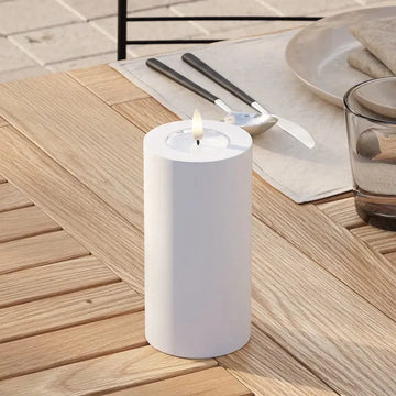 Outdoor LED Kerzen – wetterfest & mit 3D-Flamme