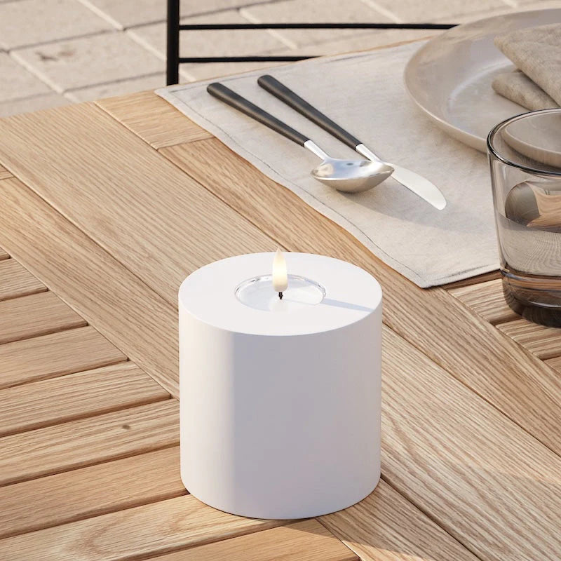 Outdoor LED-Kerze Deluxe Homeart D10 x 10 cm