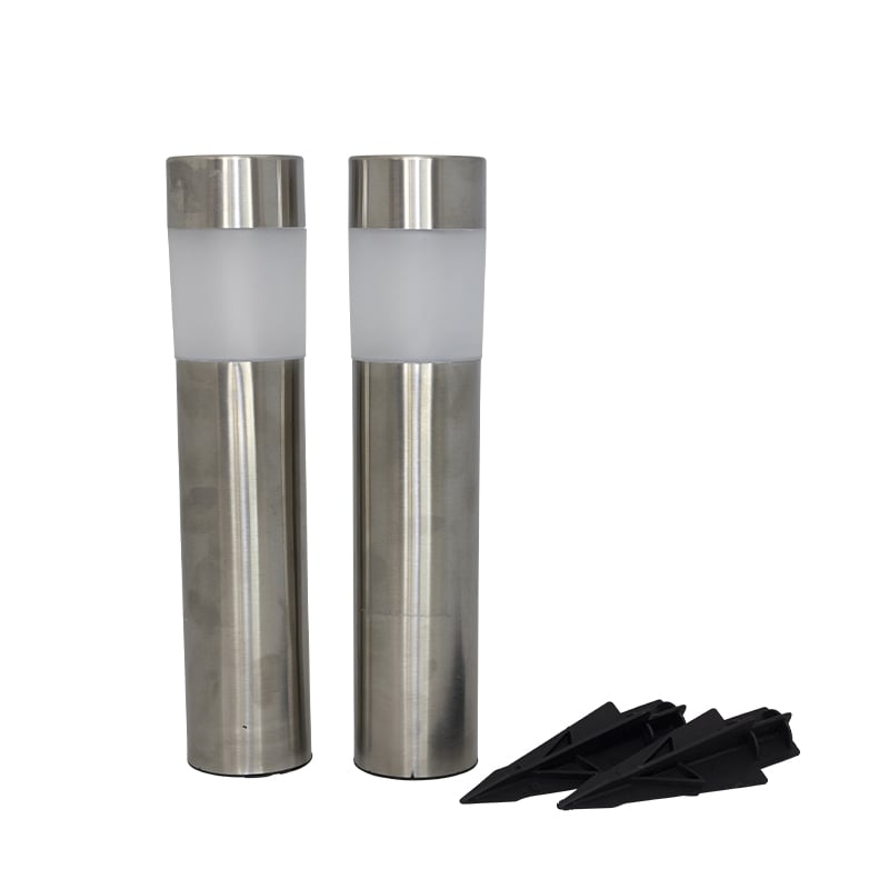 2er-Set LED-Solar-Gartenfackeln - H41cm - Nordicflame-de