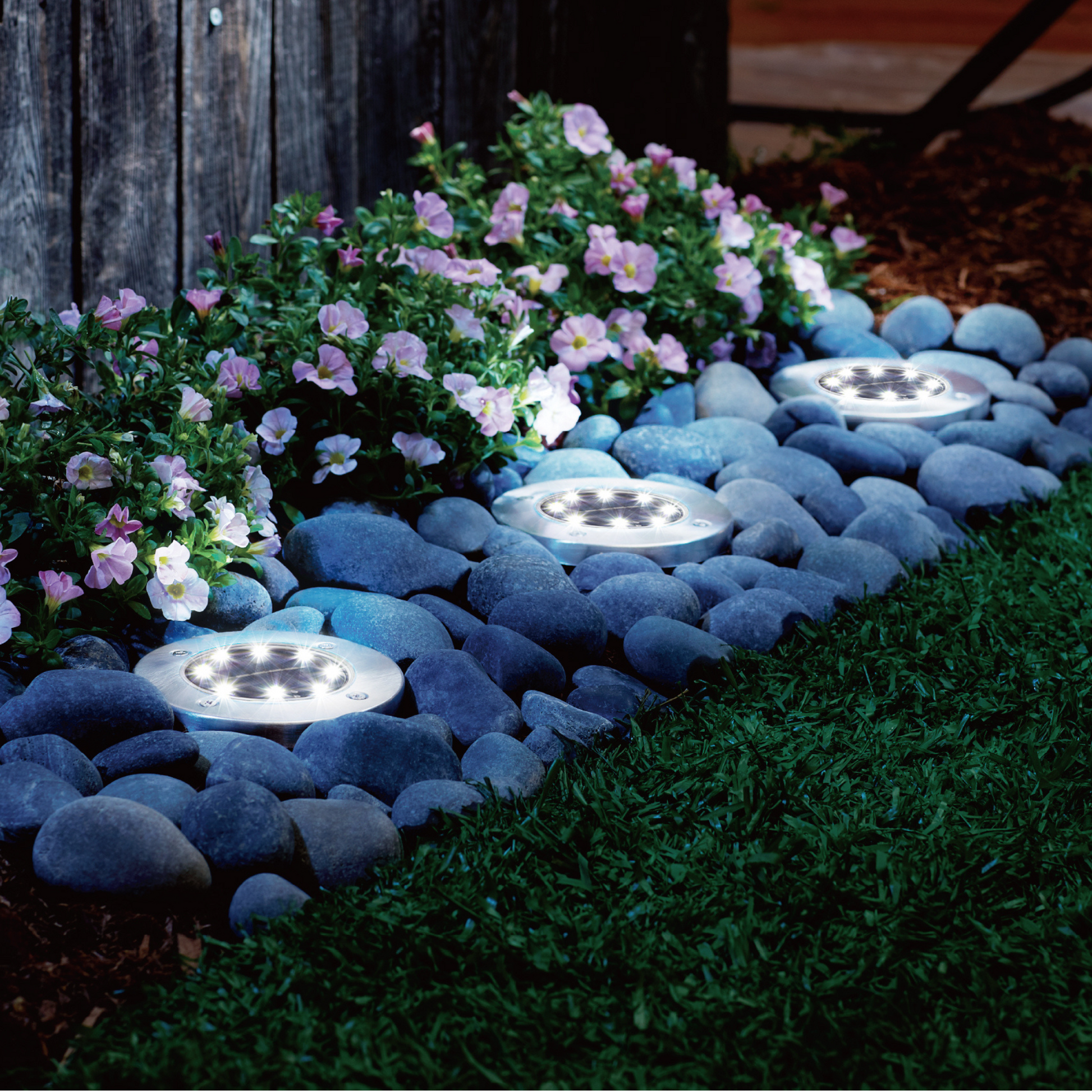 LED Solar Garten-Spots - 2 Stück - Nordicflame-de