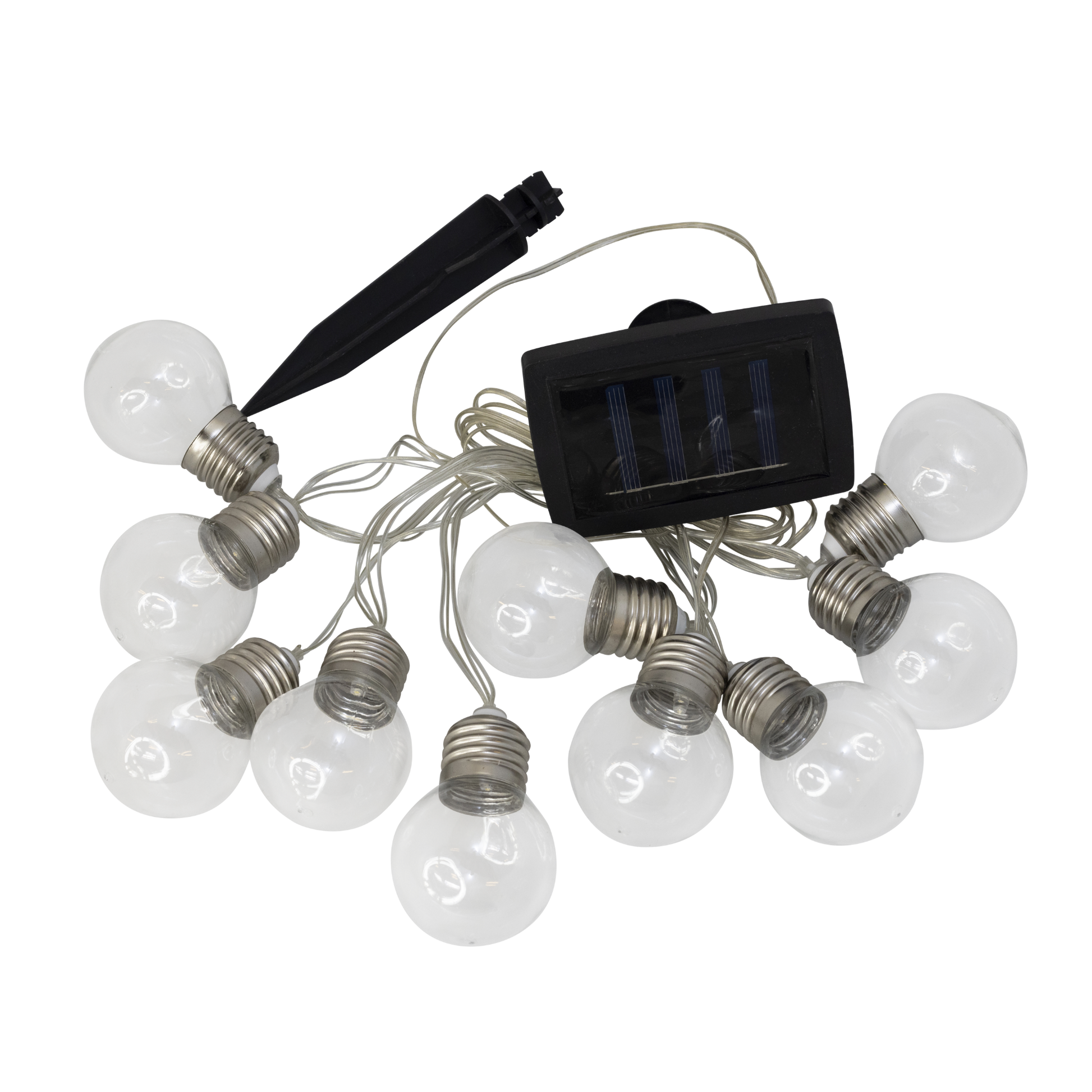 LED Solar Lichterkette mit 10 Leuchten - Nordicflame-de