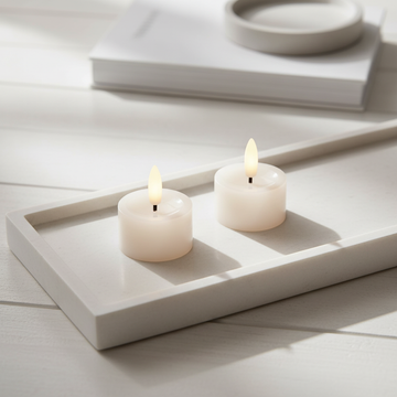 LED-Teelichter 2er-Set – Delight