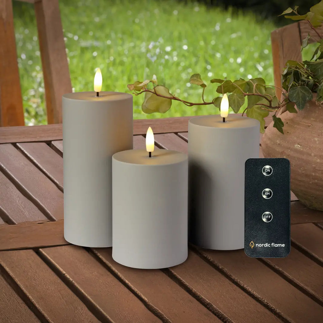 LED-Kerzen Shop | LED Kerzen mit 3D Flamme | Nordicflame.de