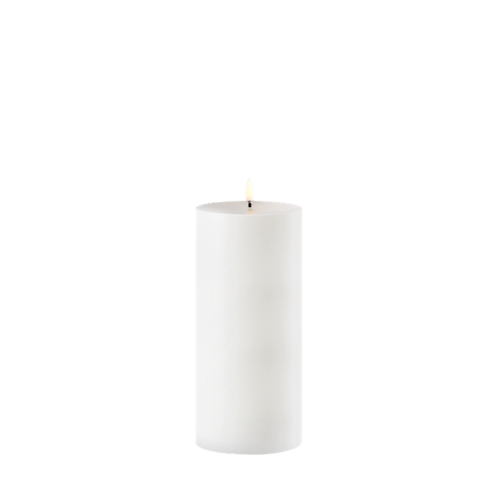 Uyuni Outdoor LED-kerzen, Weiß, Ø8,4 x H20 cm – Jetzt entdecken | Schnelle Lieferung & sichere Zahlung